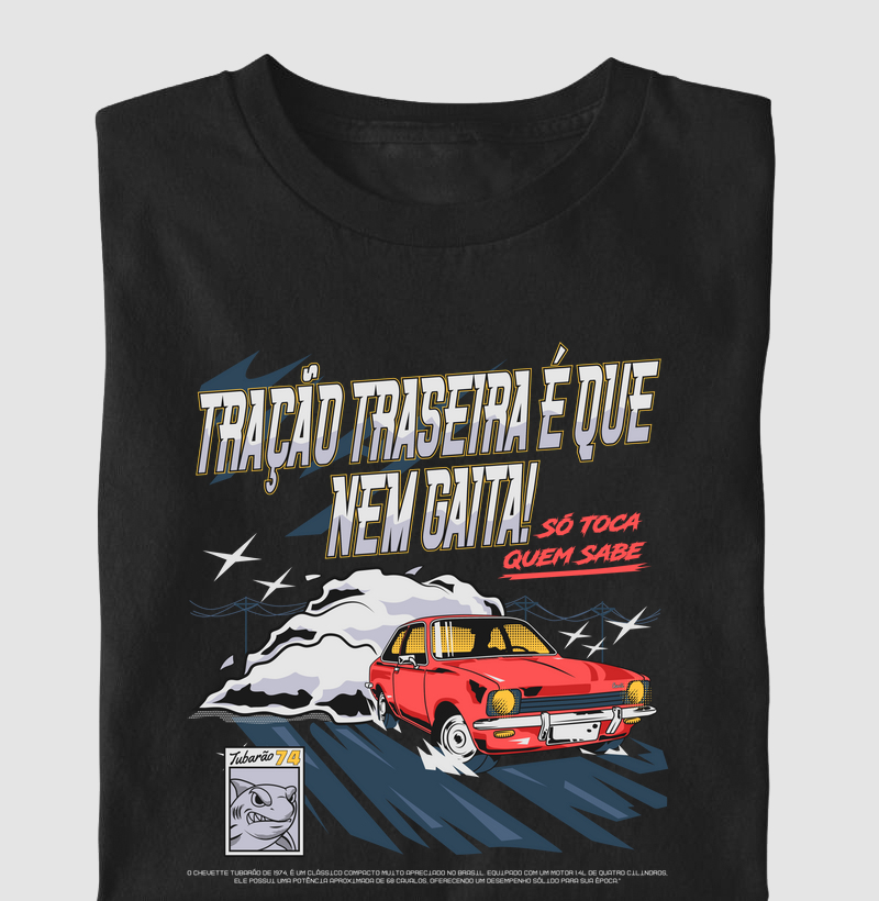 Chevette Tubarão, tração traseira é que nem gaita