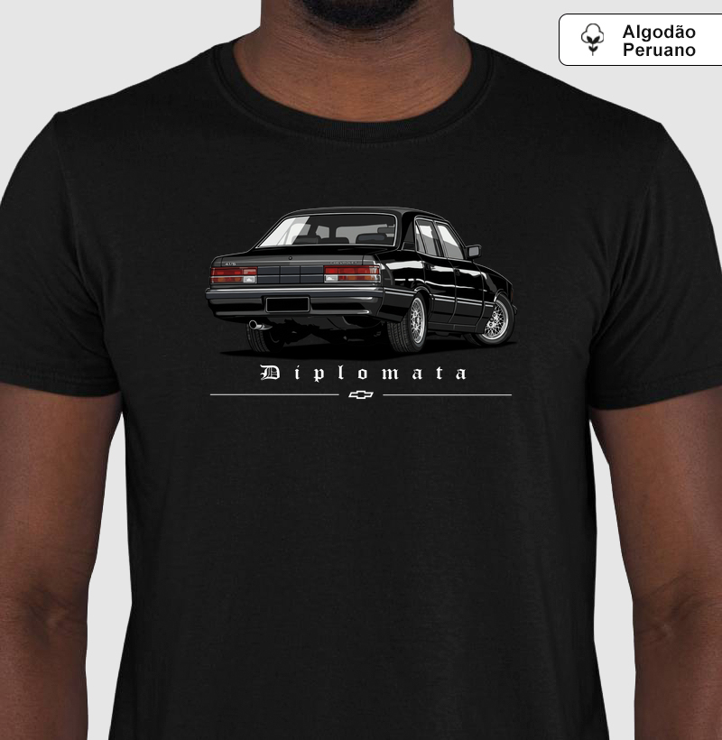 Camiseta em algodão peruano Opala Diplomata