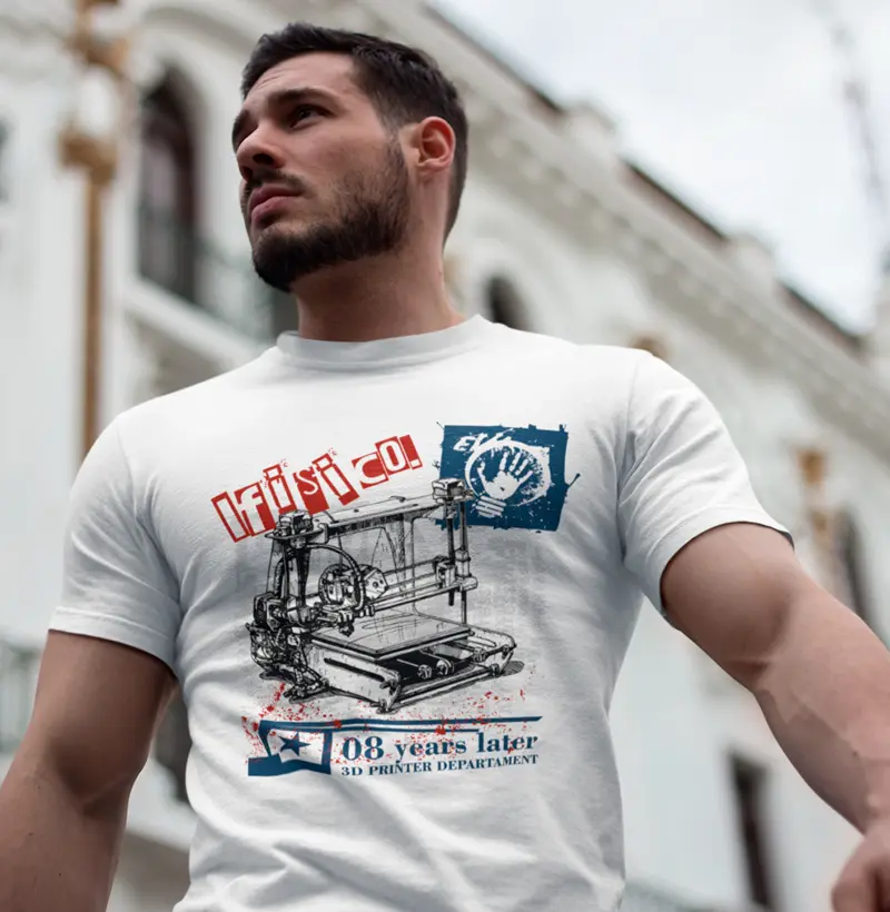 Camiseta Urban 3D Printer