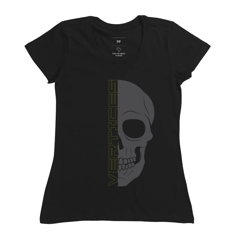 Camiseta Vertices Skull Dark