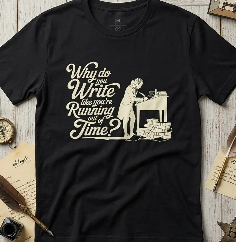 Why do you write like you're running out of time?