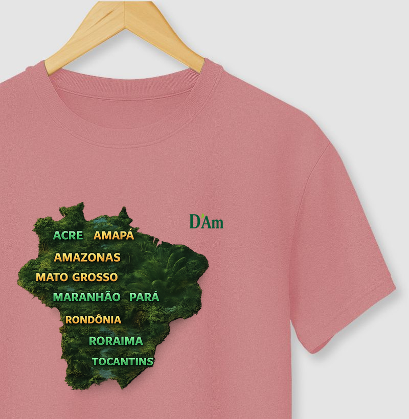 Levo a Amazônia no peito 