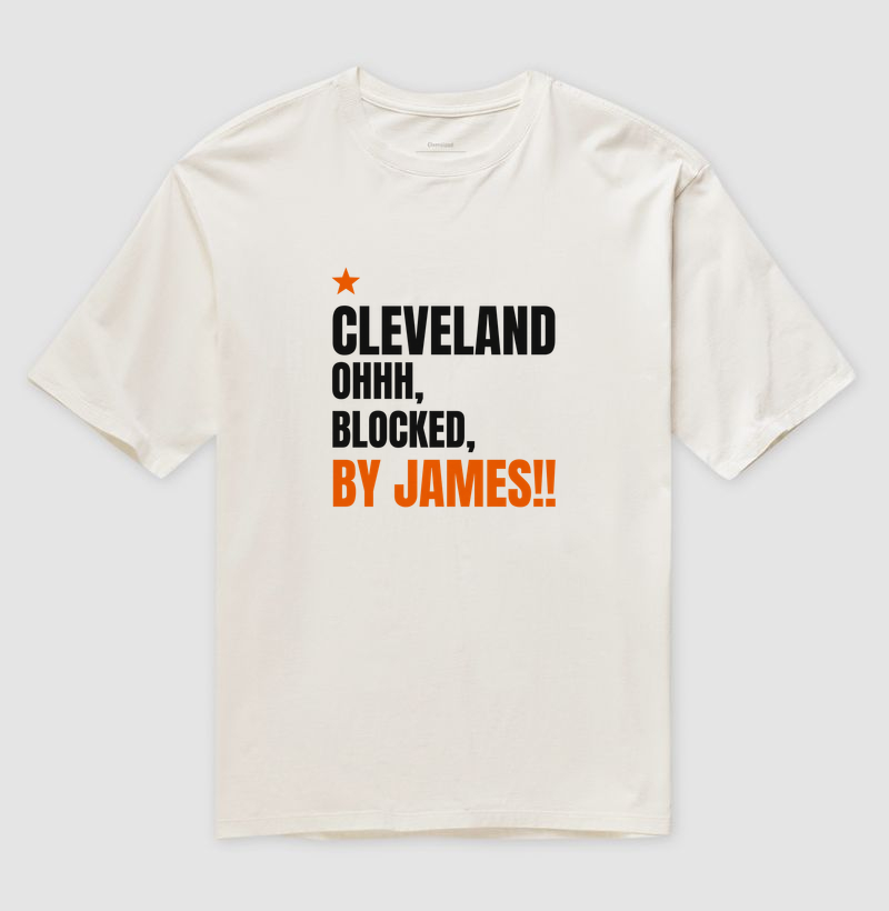 Cleveland - Camiseta Oversized