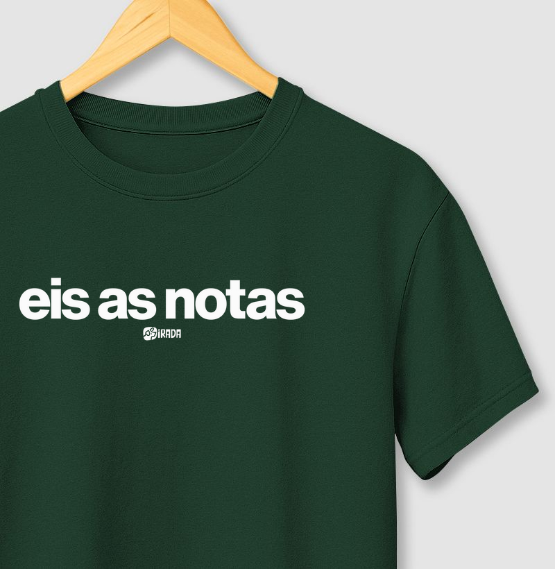 Eis as notas