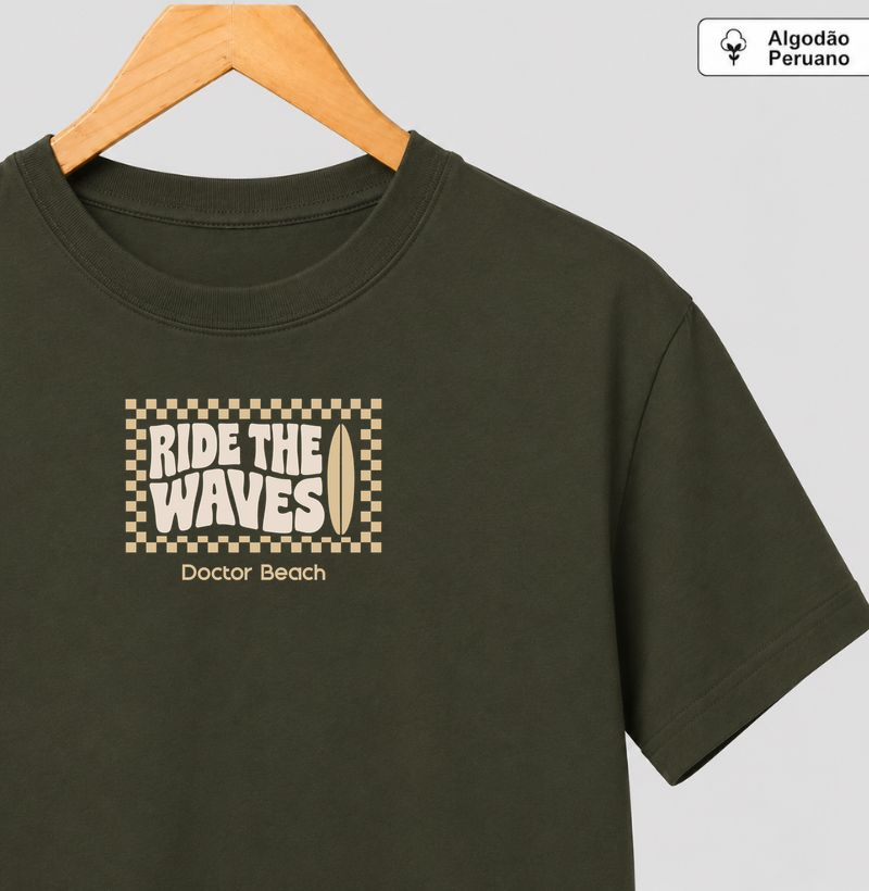 DBP Waves - Camiseta Algodão Peruano