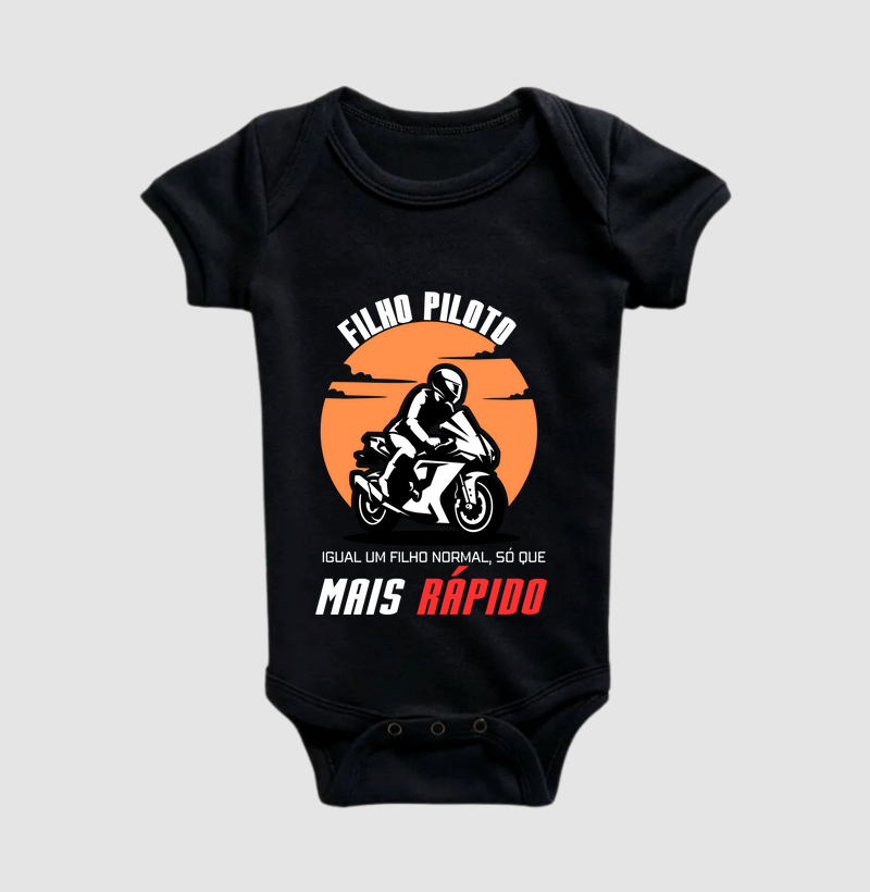 Filho piloto, igual um filho normal, só que mais rápido