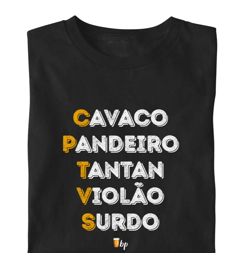 Cavaco pandeiro tantan violão surdo