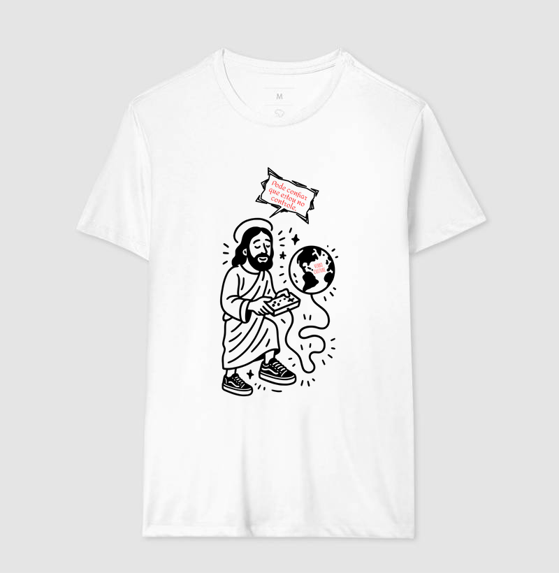 CAMISETA  "JESUS ESTÁ NO CONTROLE"