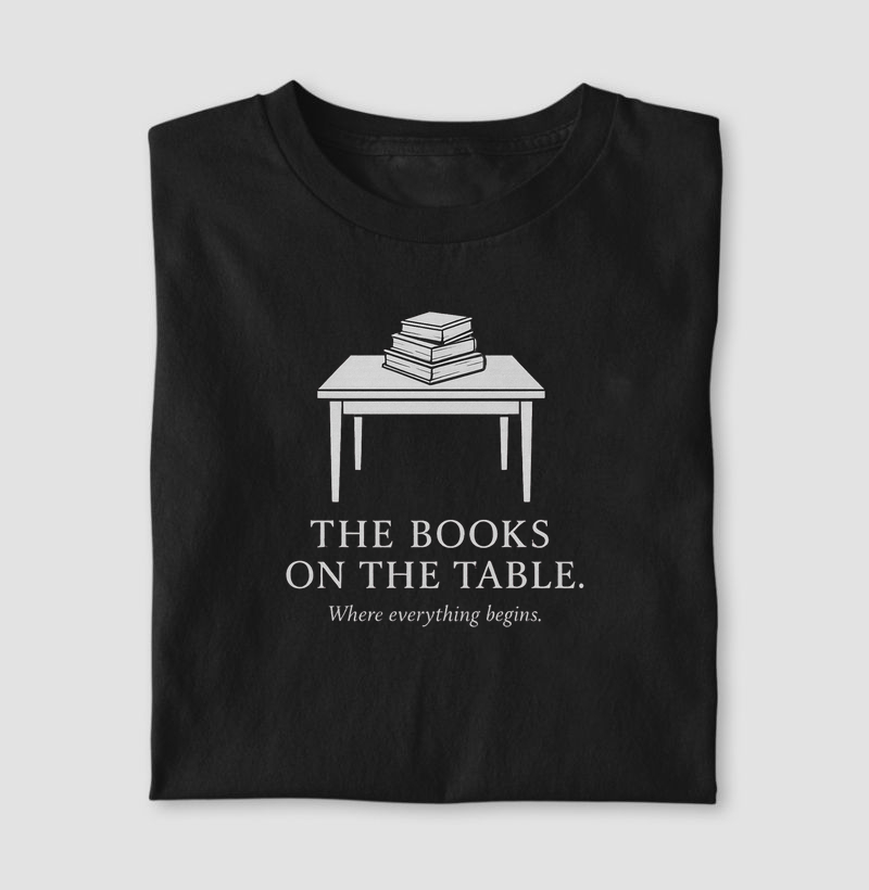 THE BOOKS ON THE TABLE- BEGGINS