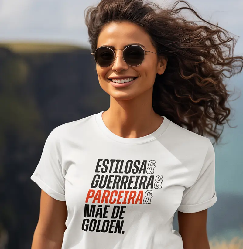 Camiseta Mãe de Golden