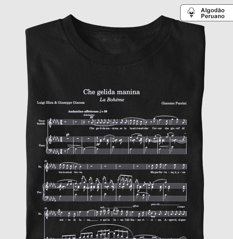 Che gelida manina - La Bohéme - Árias em Algodão