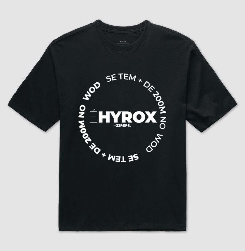SE TEM MAIS DE 200M NO WOD É HYROX II