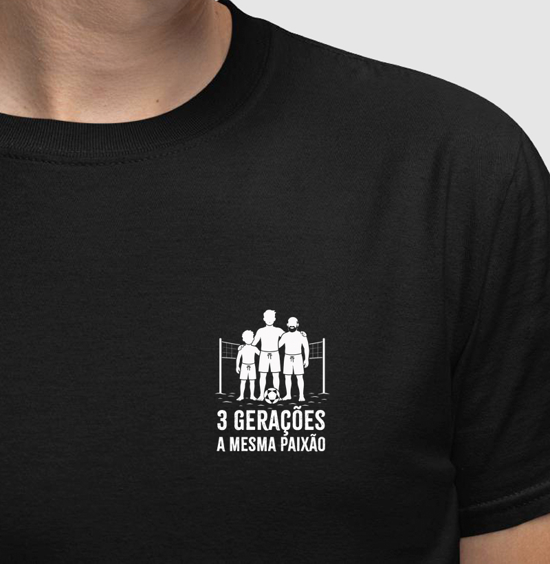 Três Gerações a Mesma Paixão