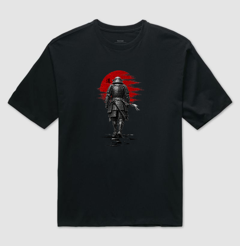 SAMURAI — O Caminho do Aço - Camiseta Oversized