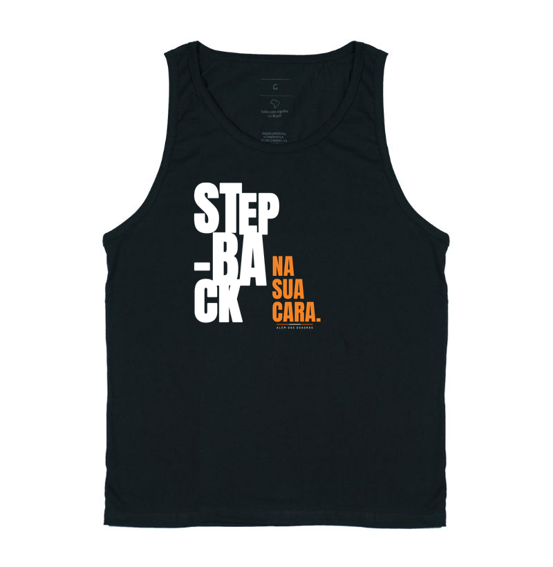Camiseta Stepback na Sua Cara - Regata