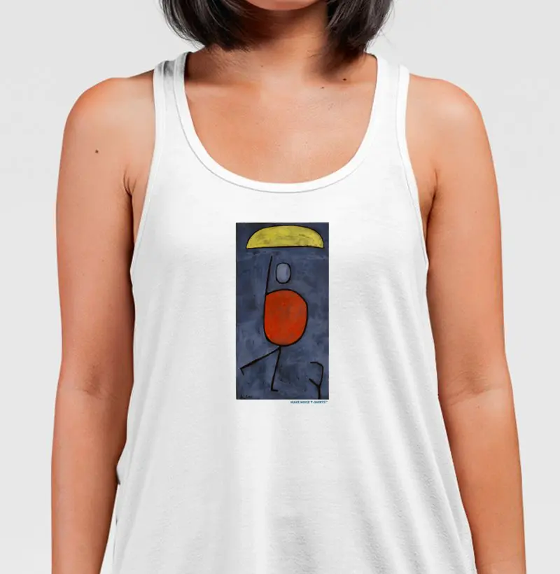 WITH UMBRELLA (1939) por Paul Klee