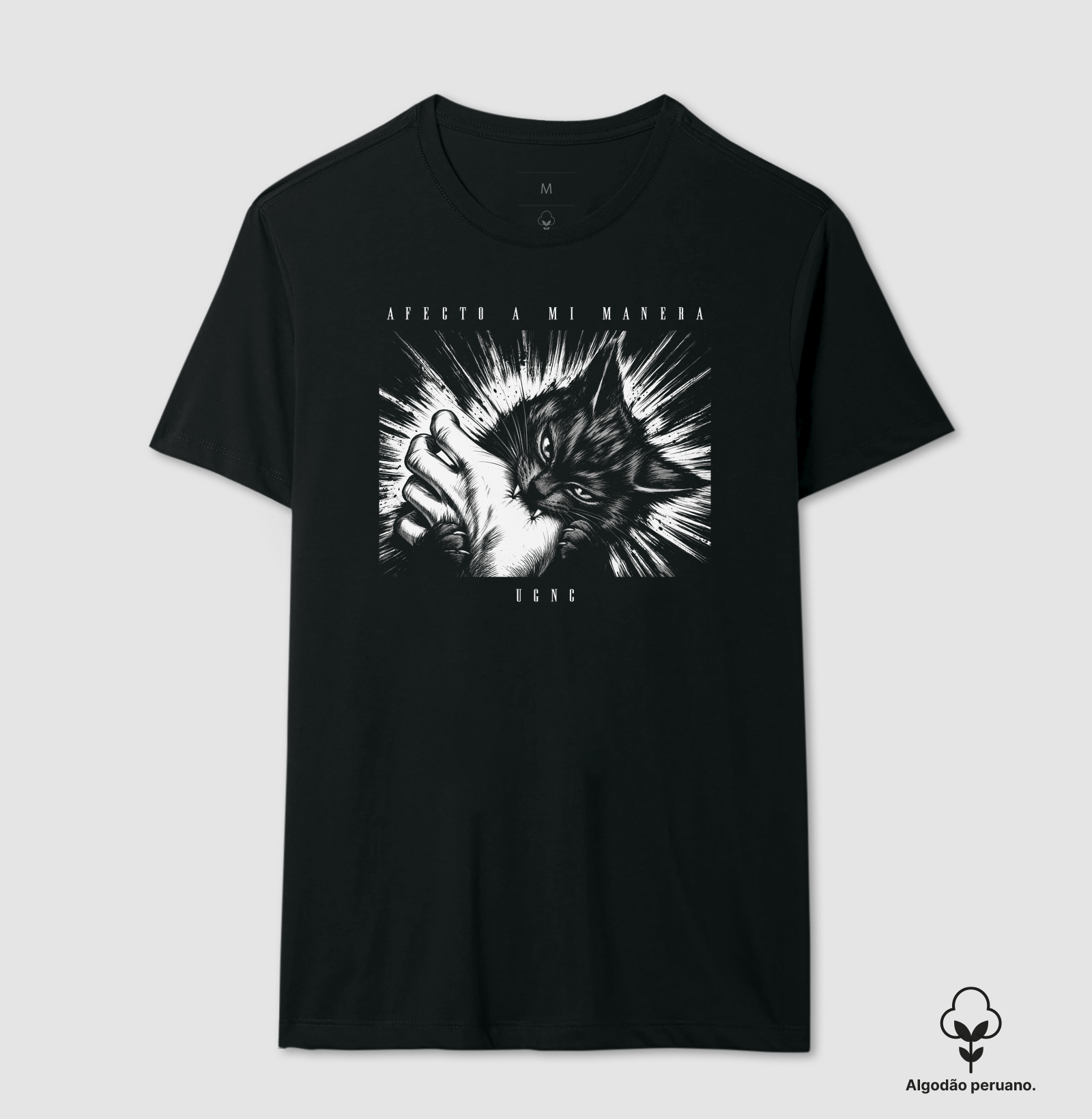 Carinho do meu jeito! - Camiseta Algodão Peruano