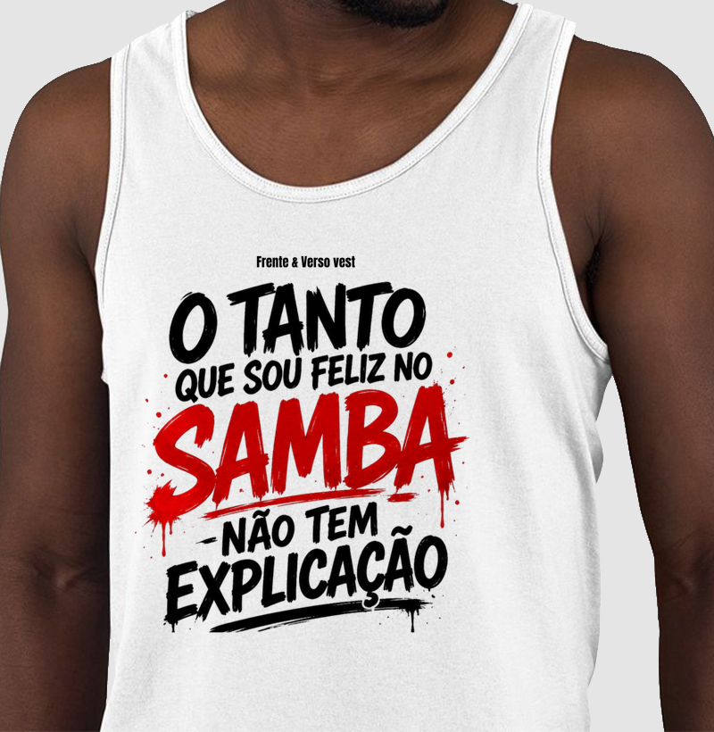 O tanto que sou feliz no Samba