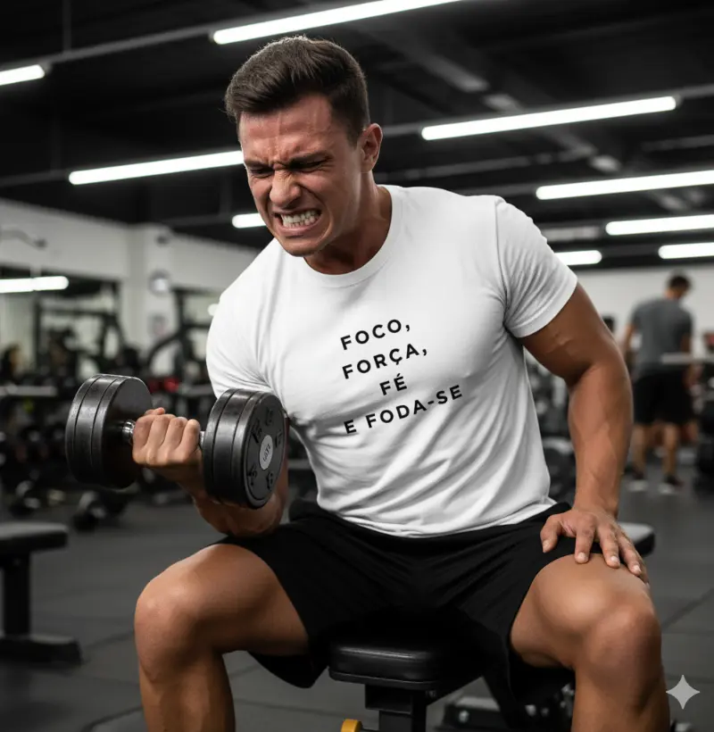 Força, foco, fé e foda-se