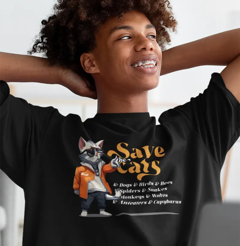 Camiseta Save The Cats