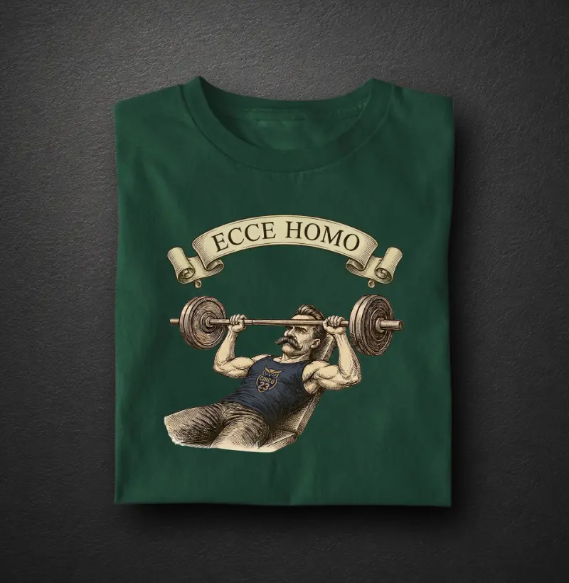 Camiseta: Eis o homem