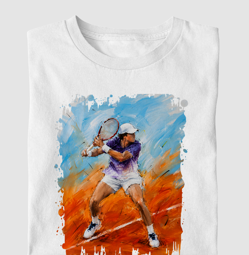 O Forehand em Arte - Camiseta