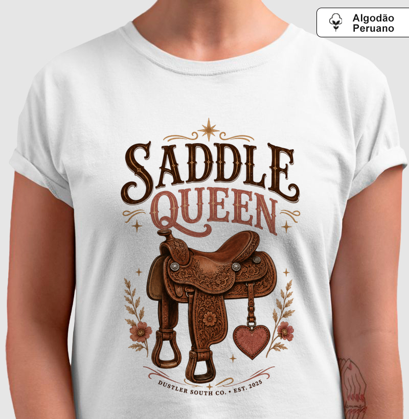 Baby look Country Saddle Queen