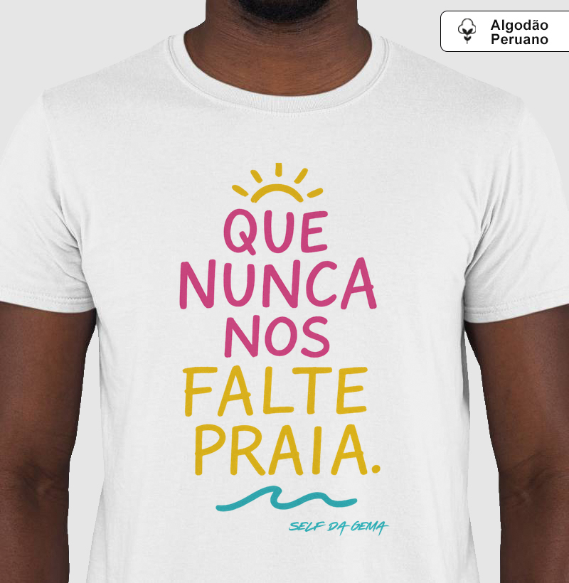 SOLAR MOOD - Camiseta Algodão Peruano