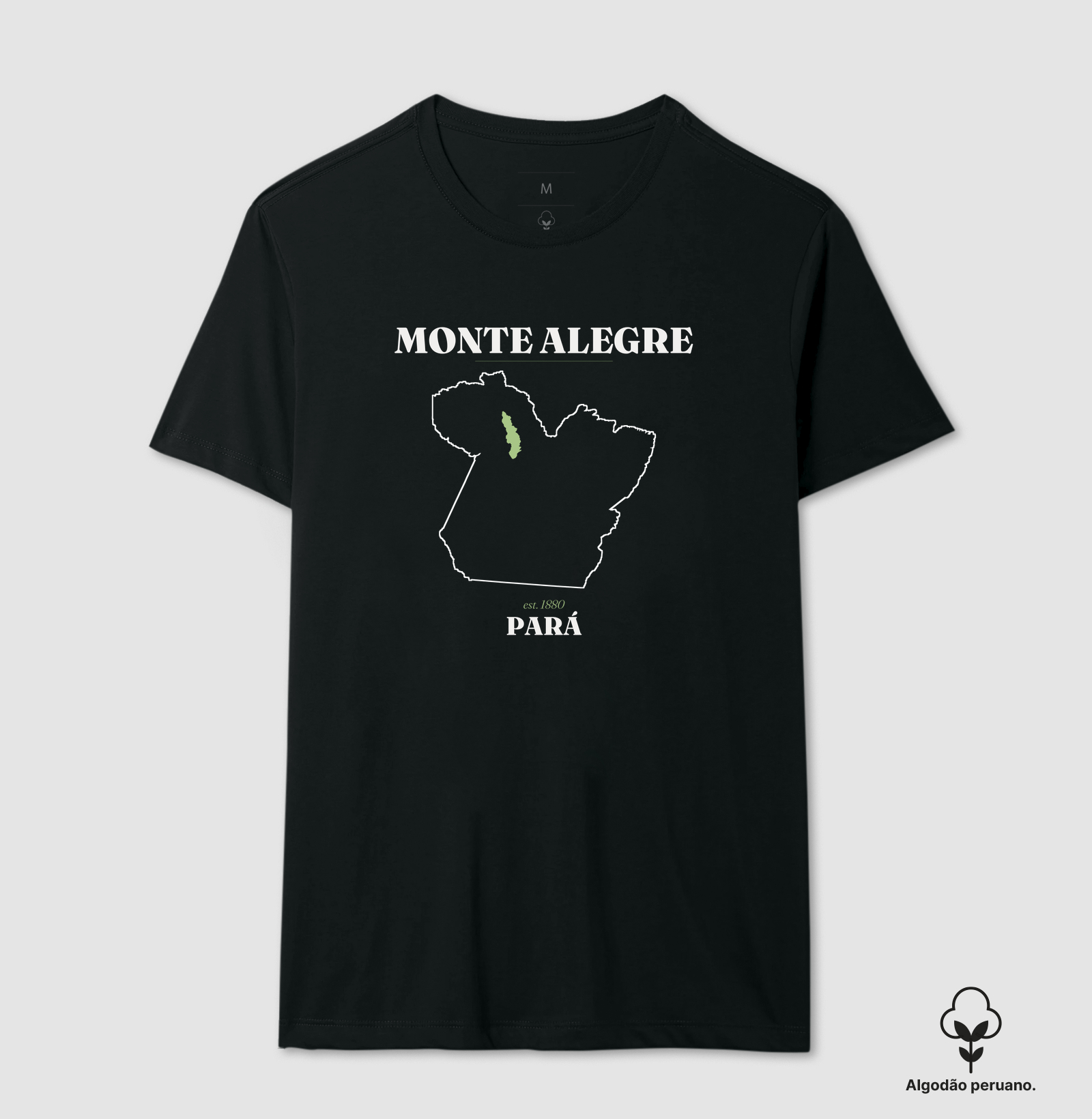 Monte Alegre | Legado PA - Camiseta Algodão Peruano