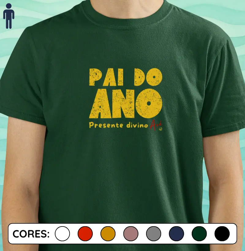 Pai do ano, presente divino. Axé!