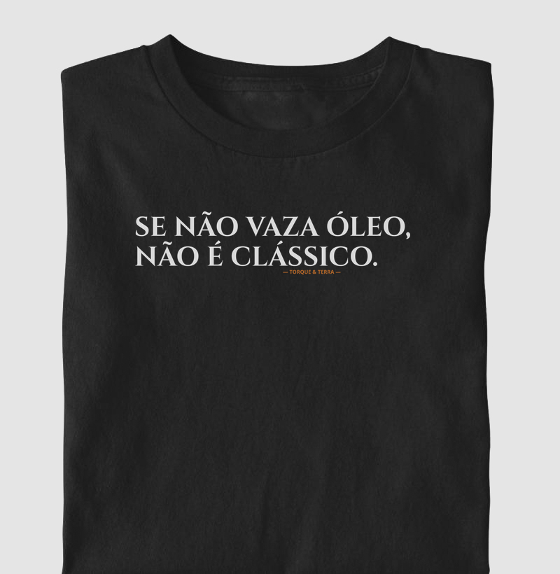 Se não vaza óleo
