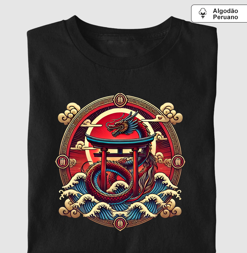 🐉 Dragão Guardião – O Espírito Místico do Japão ⛩️