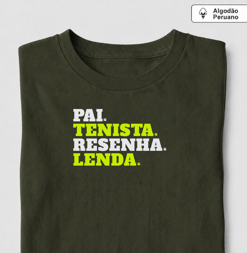 Pai resenha! - Camiseta Algodão Peruano