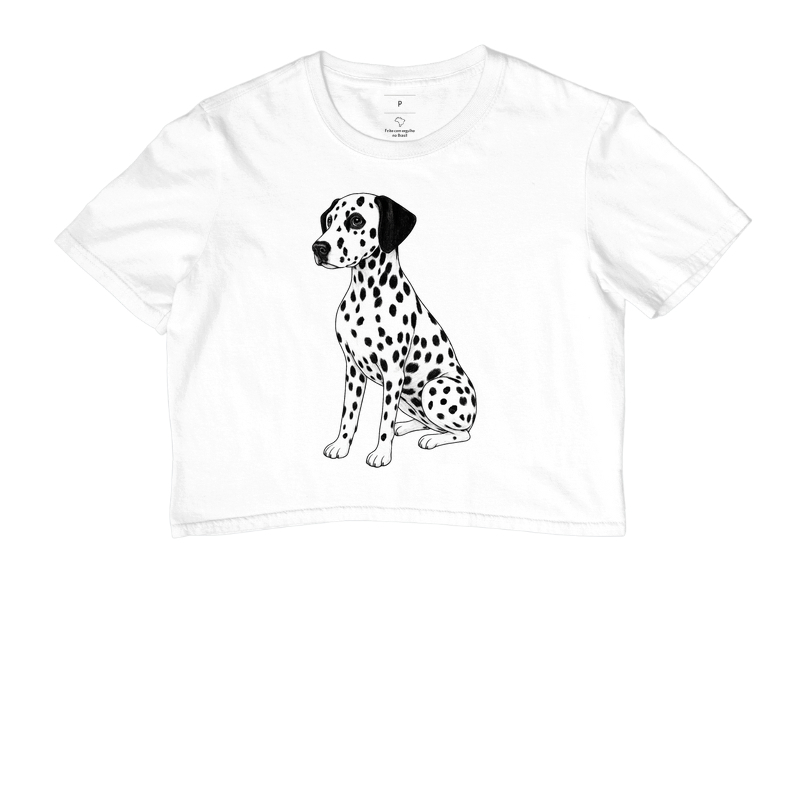 Estampa Dalmata de Perfil