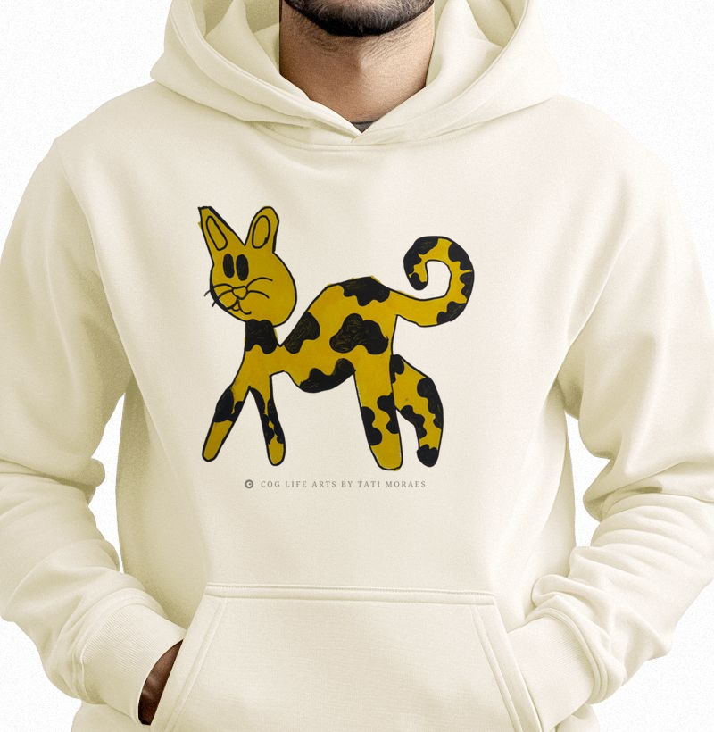 Gato Arrepiado by Tati Moraes