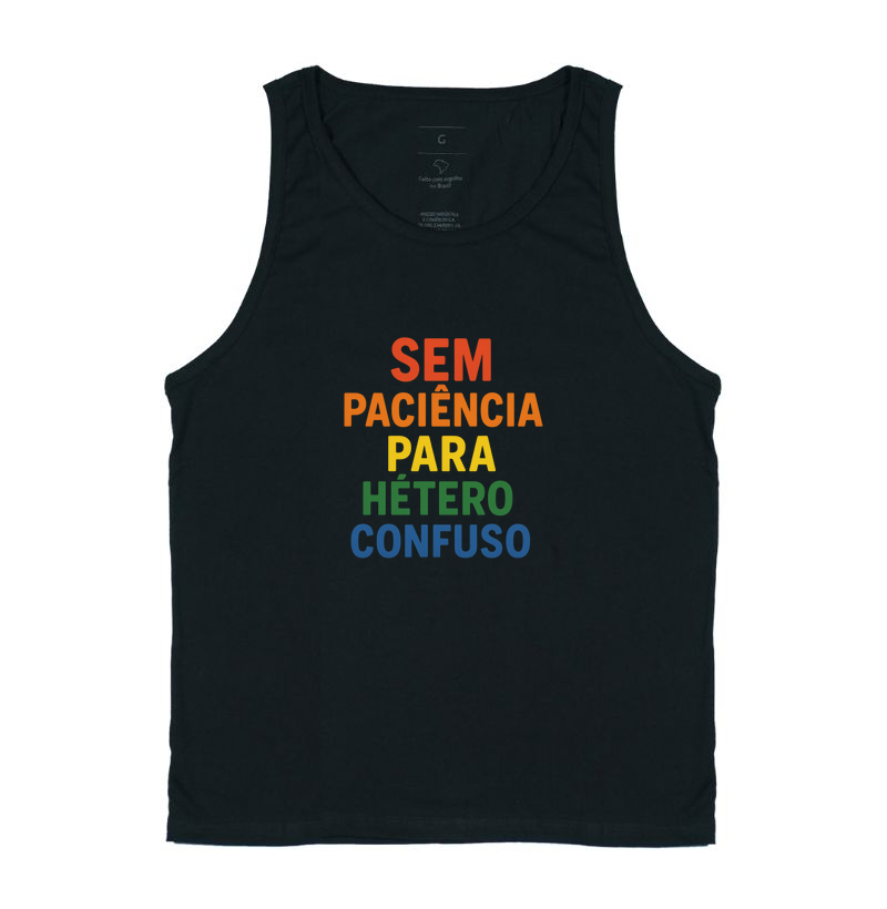 SEM PACIÊNCIA PARA HÉTERO CONFUSO