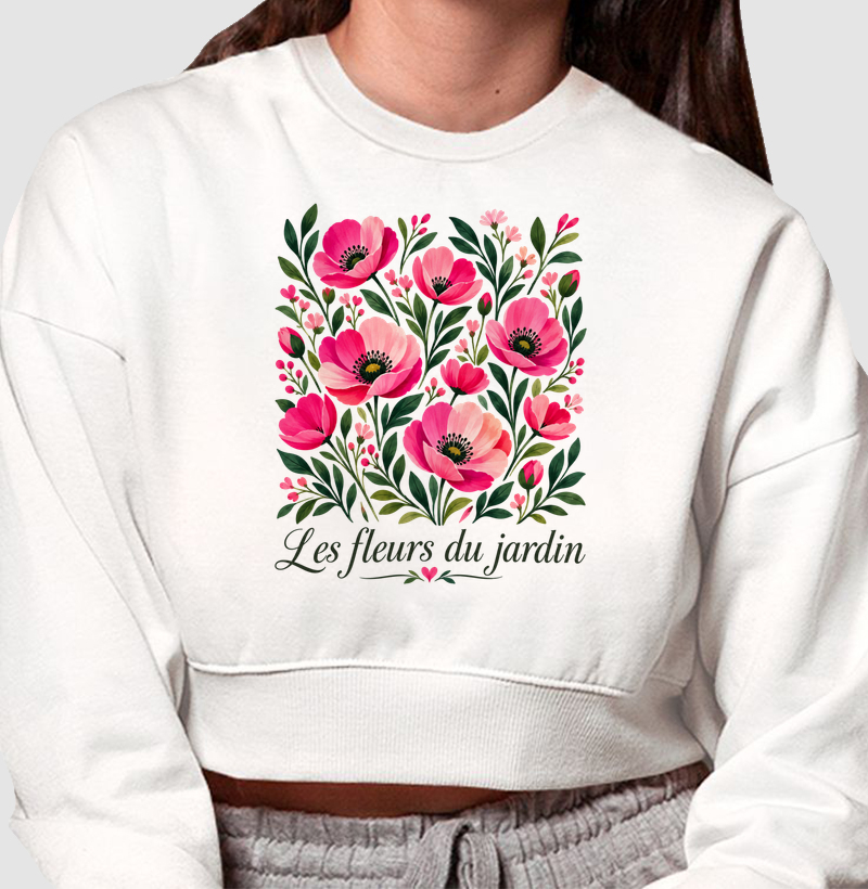 Camiseta Les fleurs du jardin