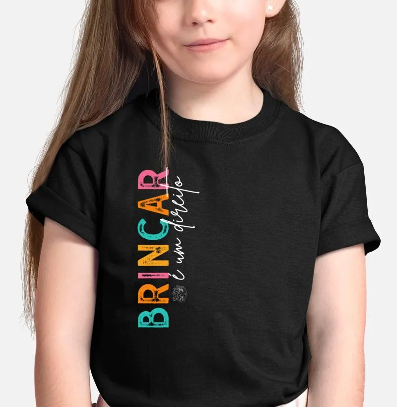 Camiseta Mini | Brincar é um direito
