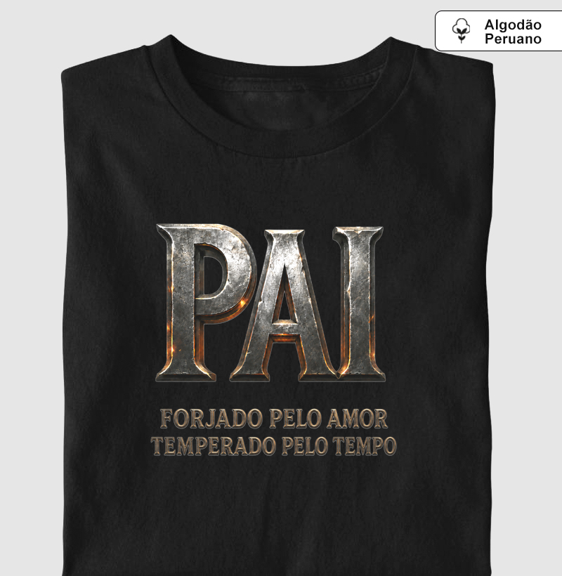Pai, forjado pelo amor, temperado pelo tempo