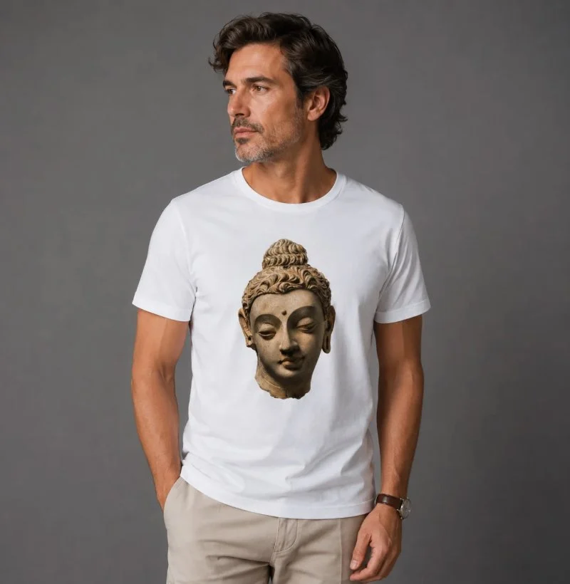Camiseta Buddha Serenity | Paz Interior e Consciência