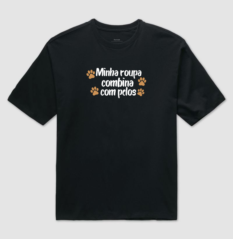 Minha roupa combina com pelos - Patinha na Beca