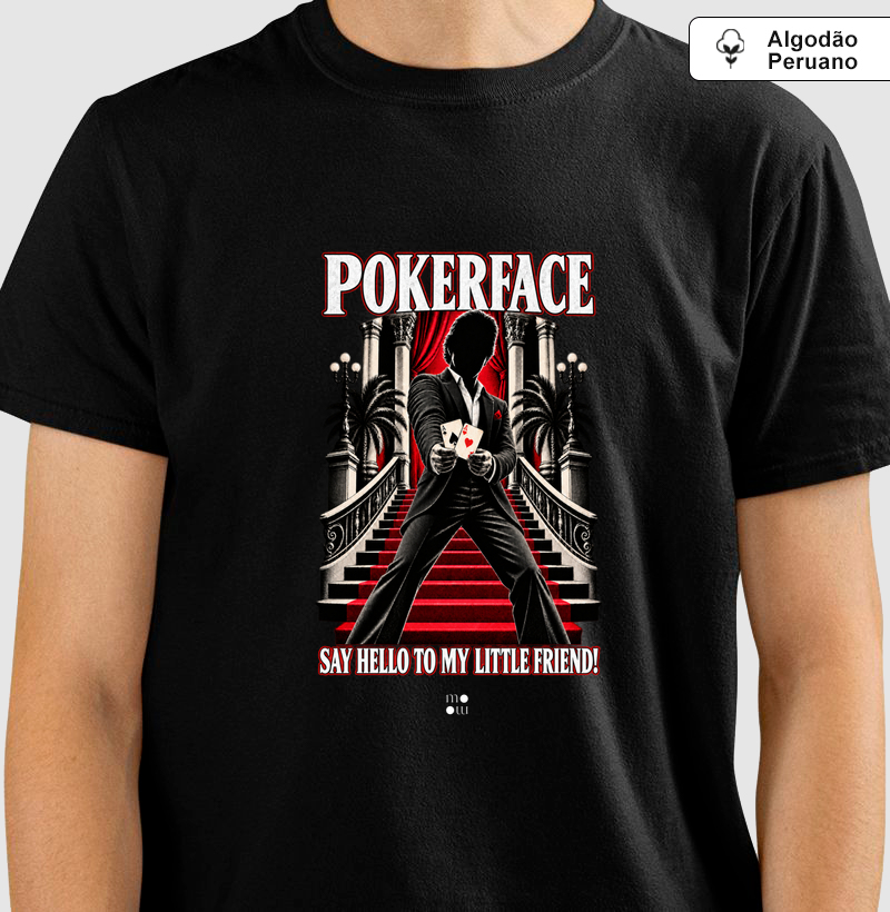 Pokerface Algodão Peruano