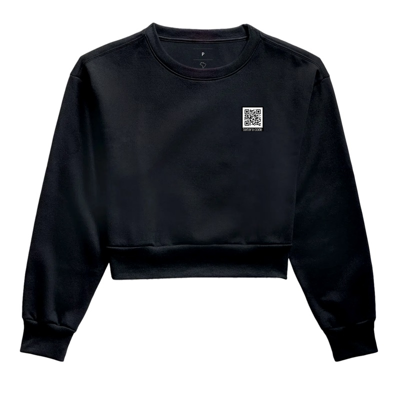 Cropped Moletom Batera Code