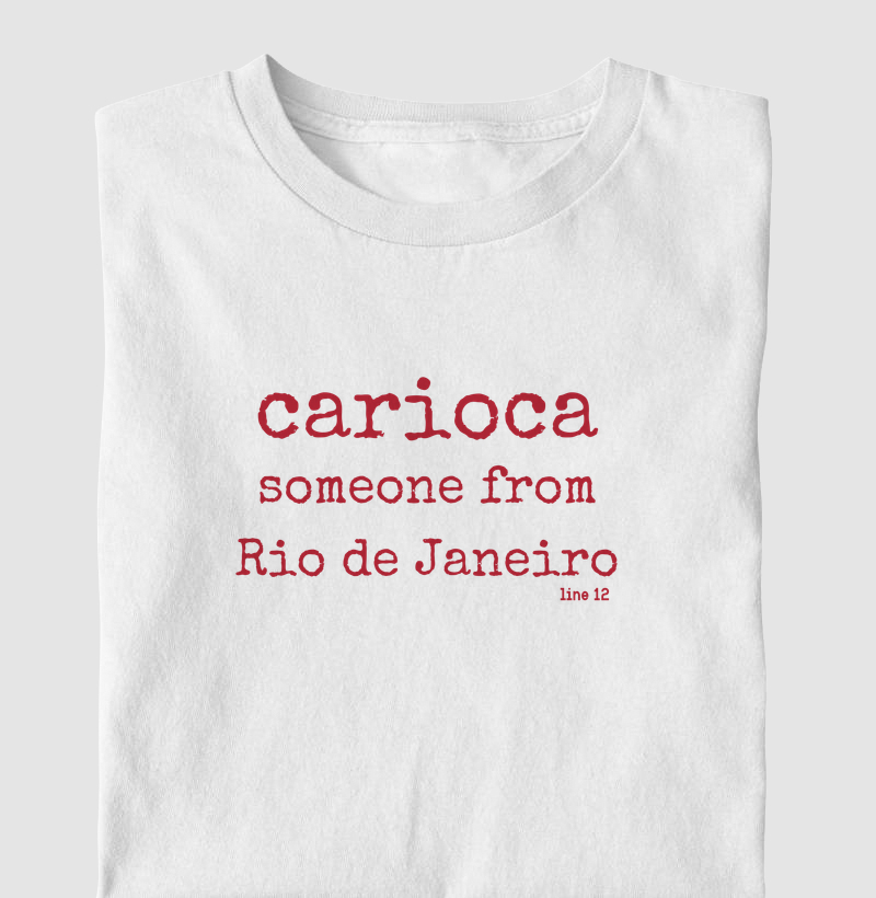 CARIOCA EM VERMELHO 