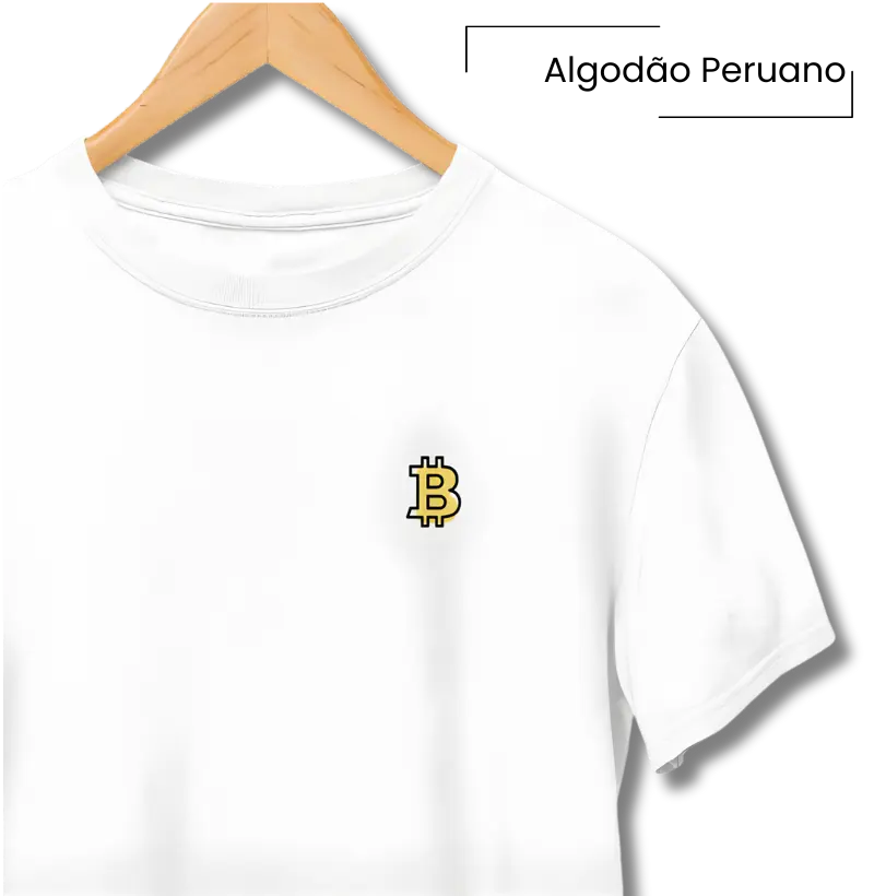 Bitcoin logo Minimalista