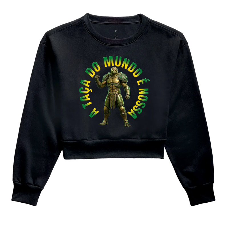 Cropped Moletom Brasil 1