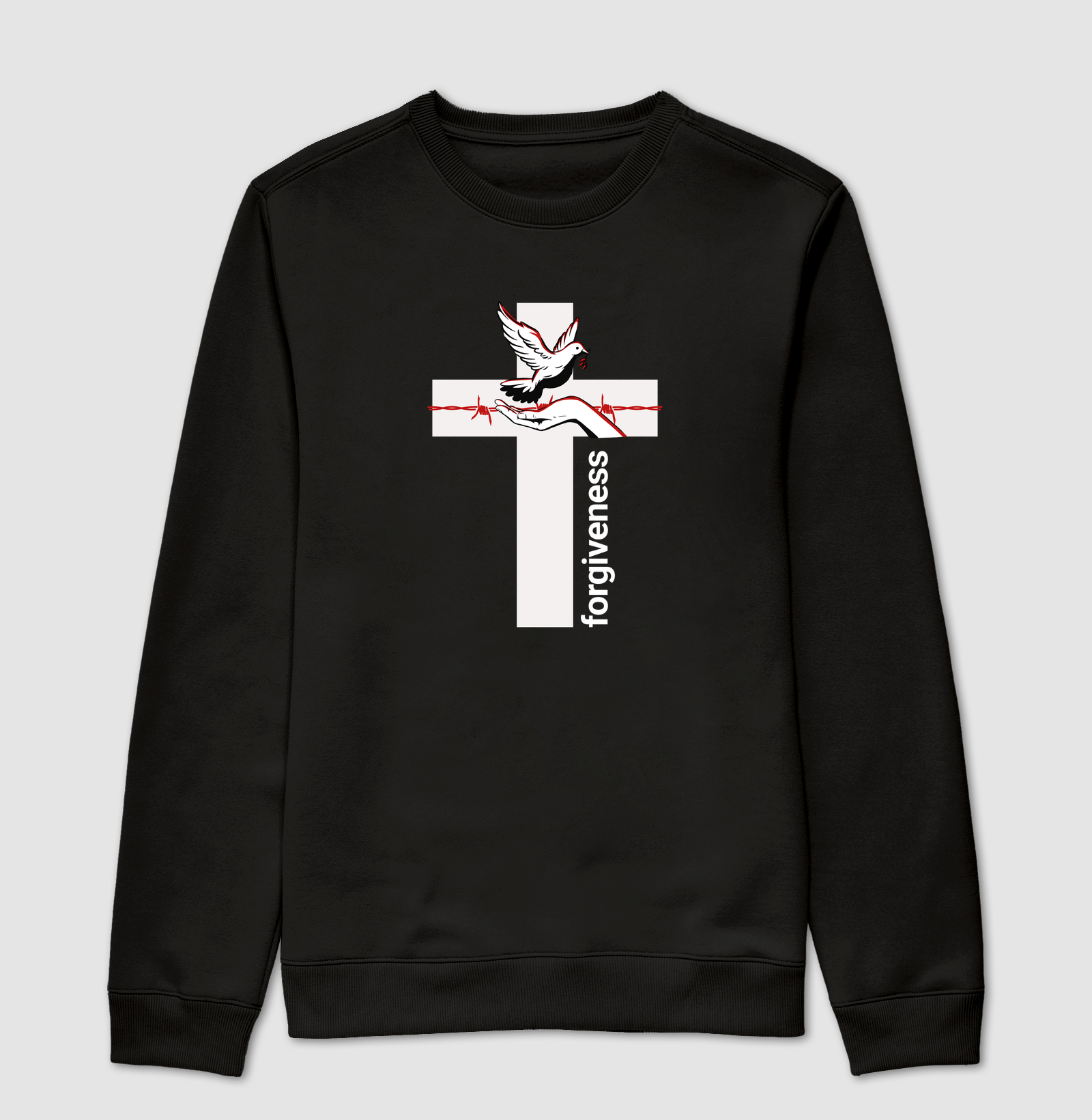 Suéter Moletom Forgiveness - Suéter Moletom