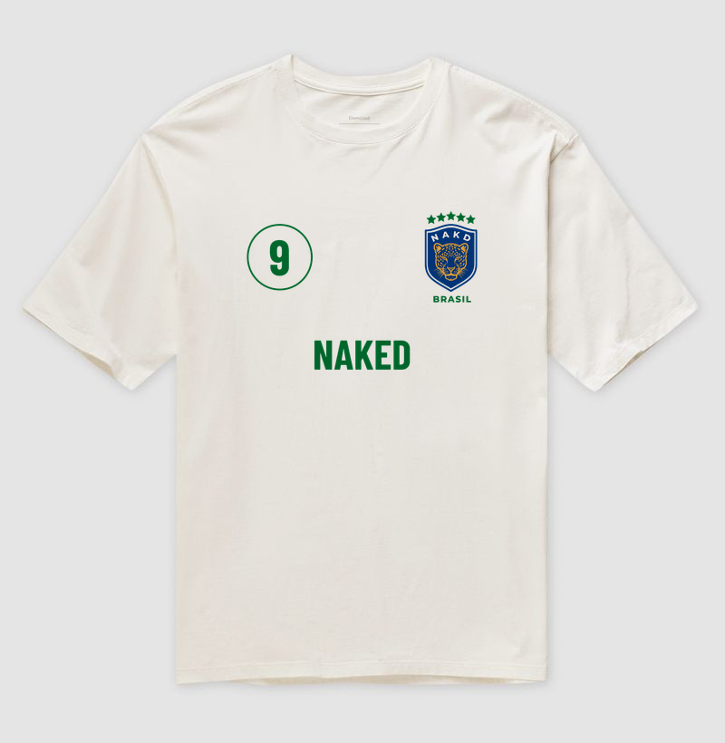 Camiseta Copa Onça II Brasão Oversized