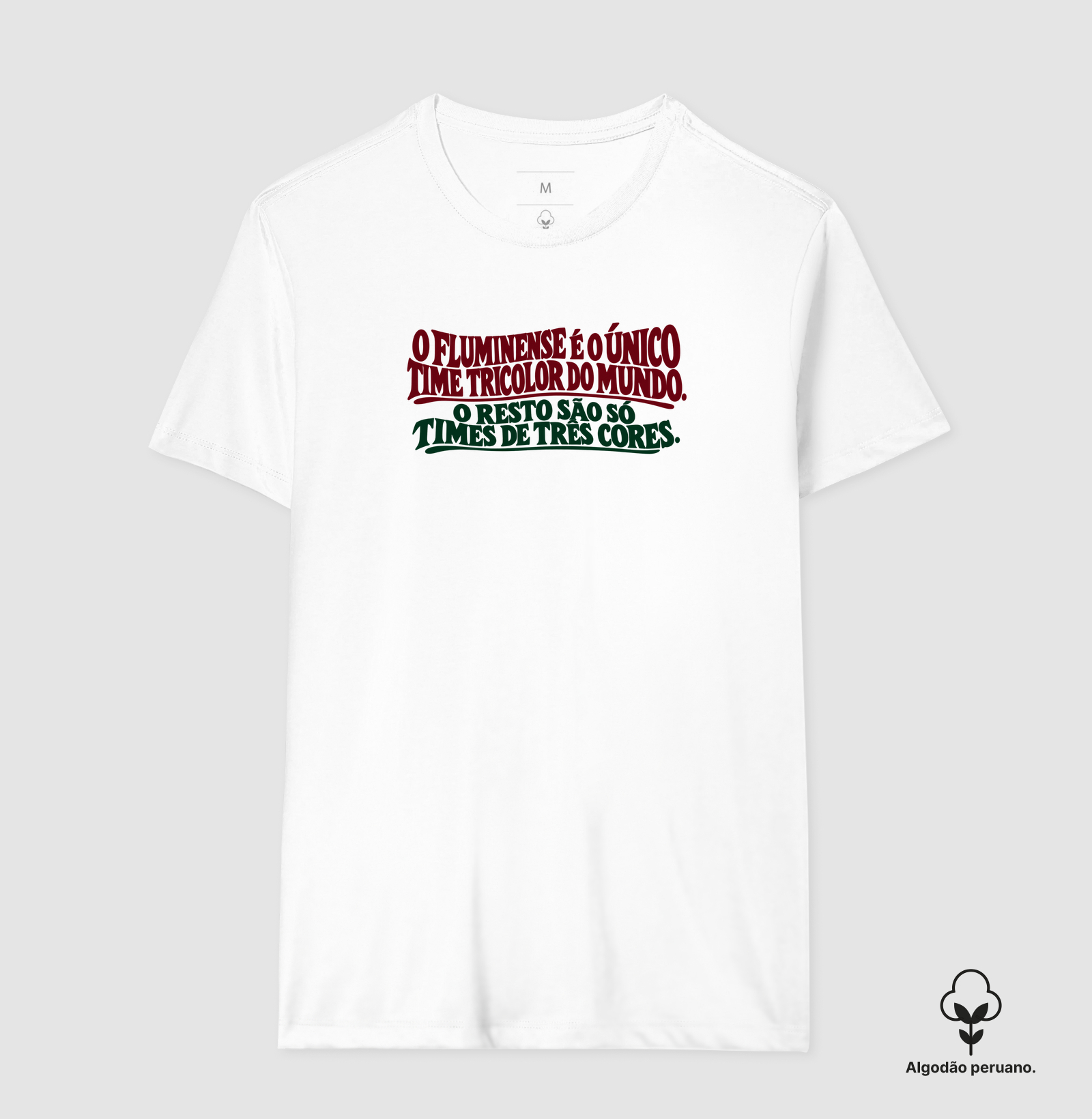 FLU - Camiseta Algodão Peruano