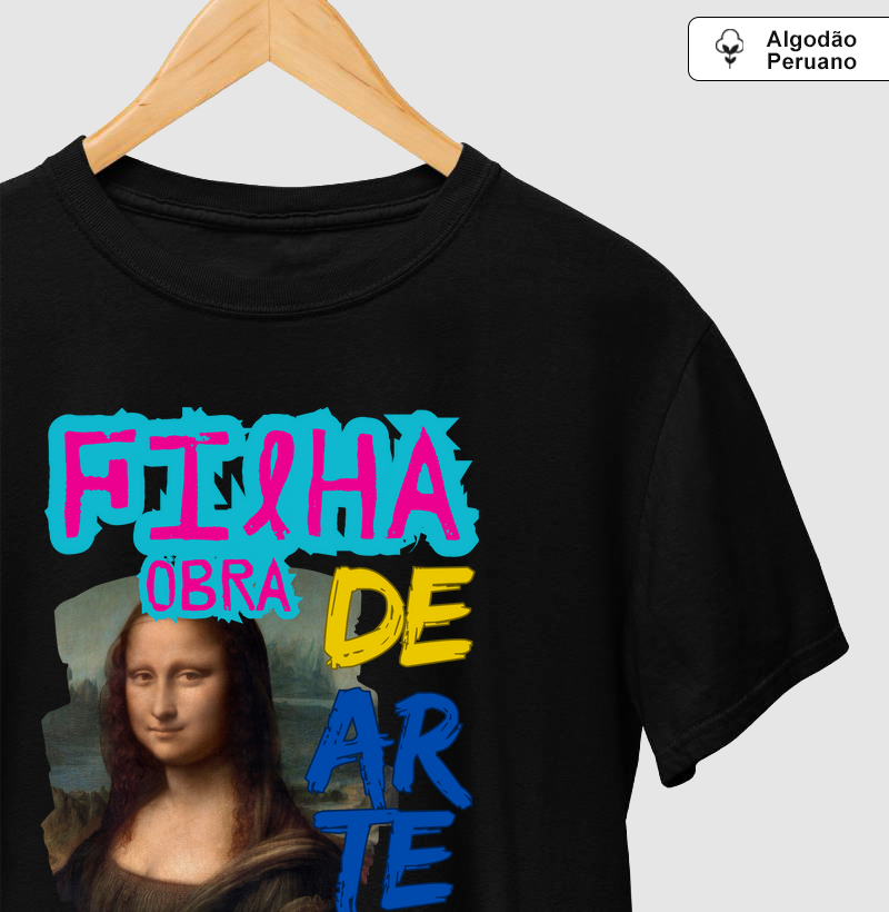 Filha Obra de Arte - Leonardo da Vinci